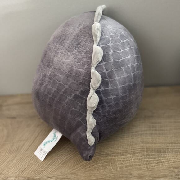 Squishmallow Chuey the Dinosaur Gray 8" Stuffed Animal Stuffey Plush Plushy - Picture 3 of 8